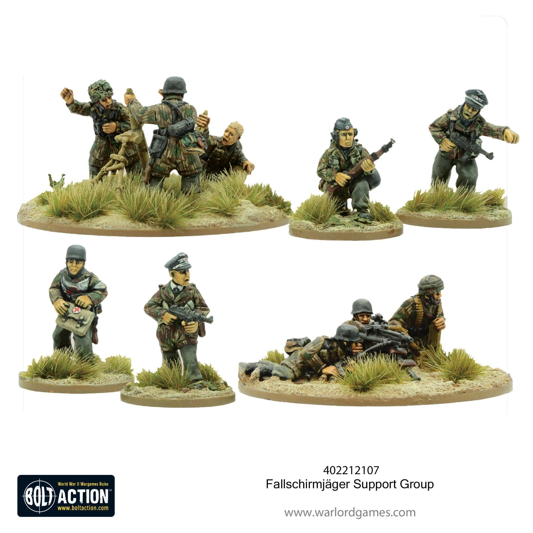 Bolt Action: German Fallschirmjager Support Group - Image 3