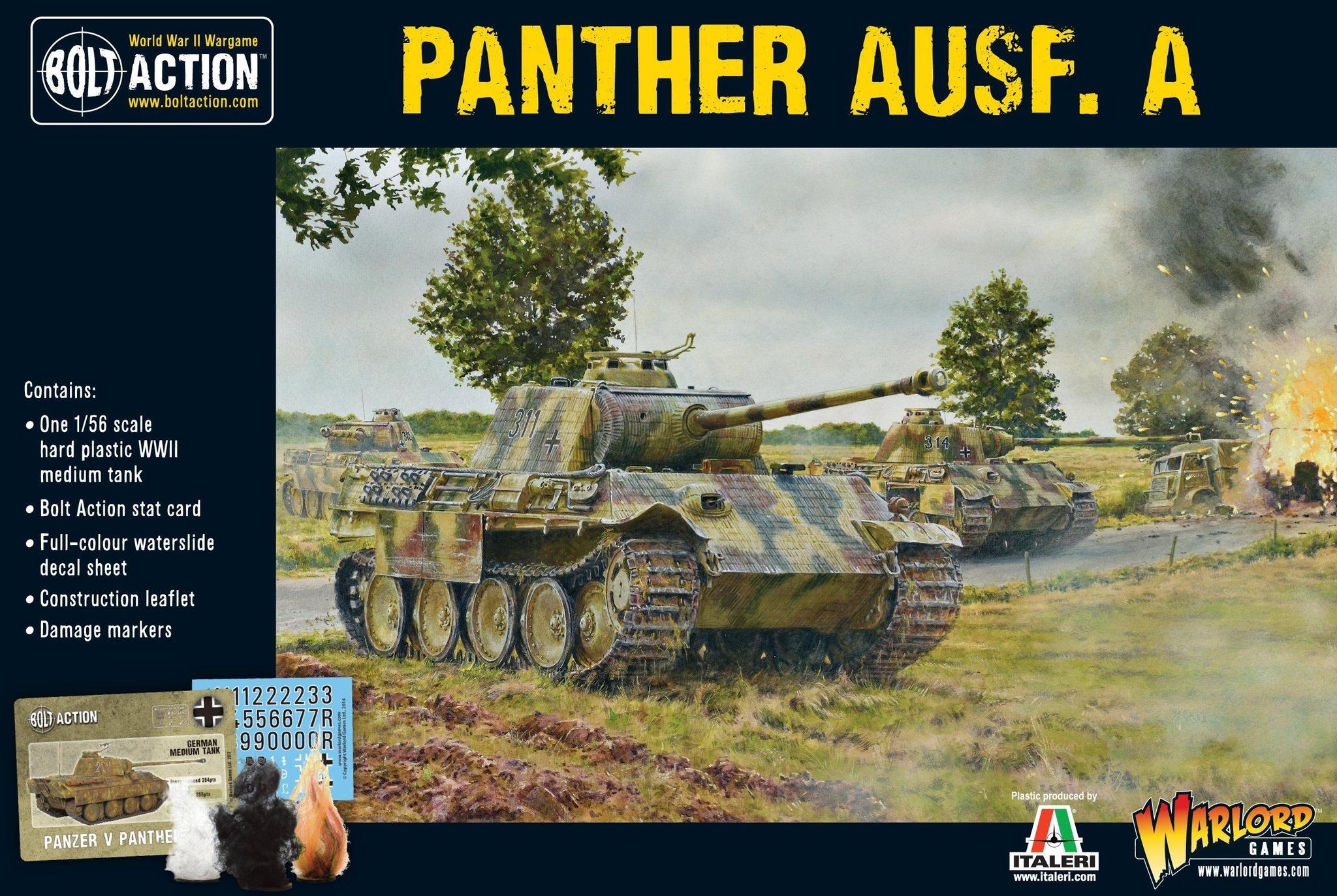 Bolt Action: Panther Ausf A Medium Tank