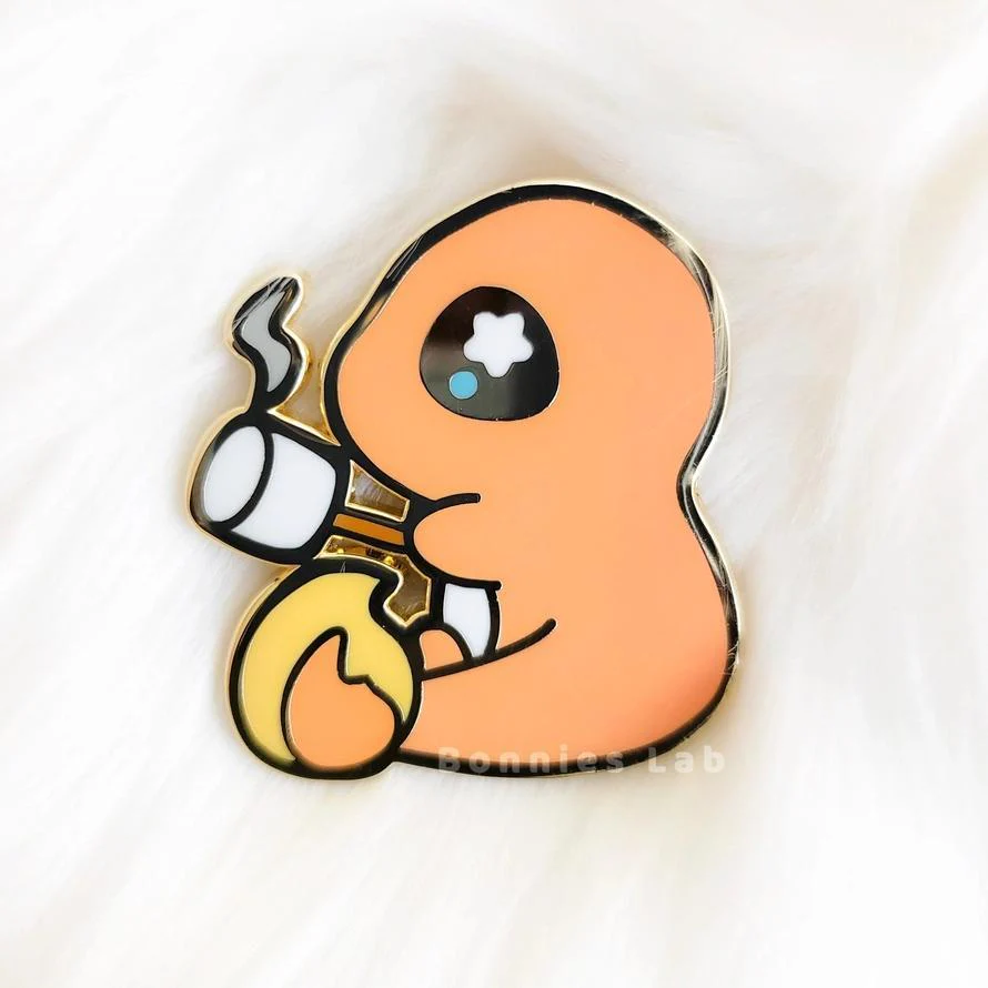 Bonnies Lab: Charmander Enamel Pin