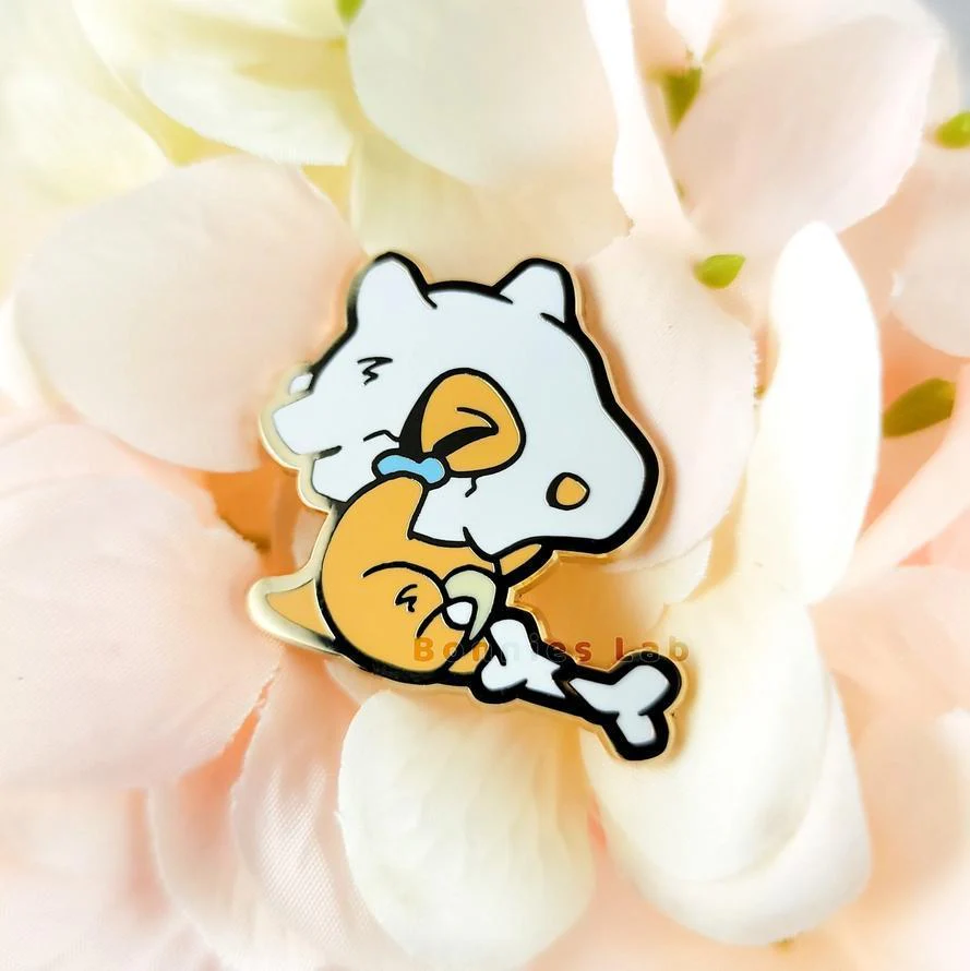 Bonnies Lab: Cubone Enamel Pin - Image 2
