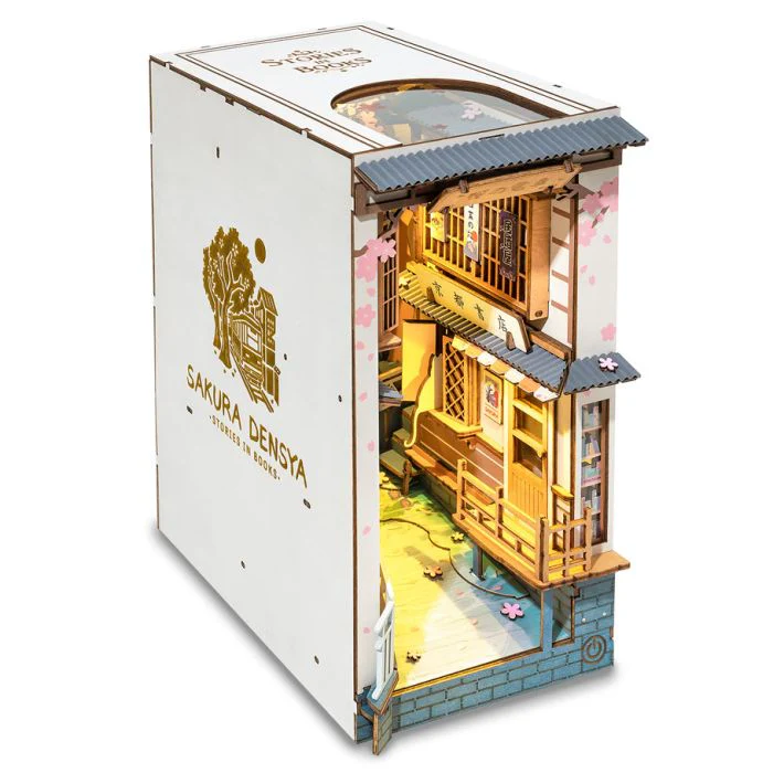 Rolife: Book Nook - Sakura Densya