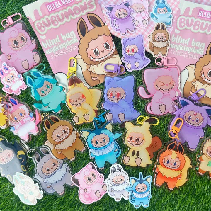 Bulbalana: Bubumon - Blind Bag - Acrylic Keychains - Image 2