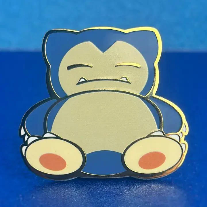 Bulbalana: Snorlax Pokemon Enamel Pin