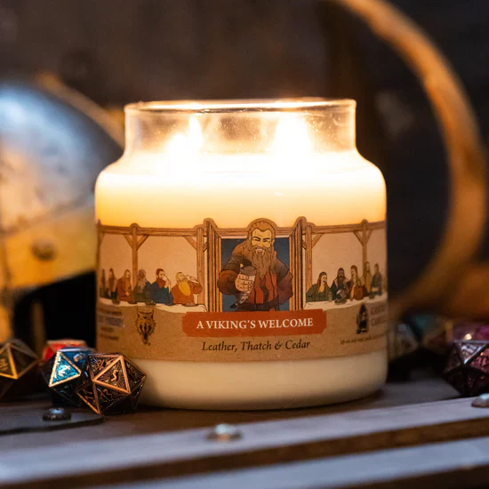 Cantrip Candles: A Viking's Welcome - 16oz - Image 2