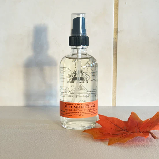 Cantrip Candles: Ambience Spray - Autumn Festival  (4oz)