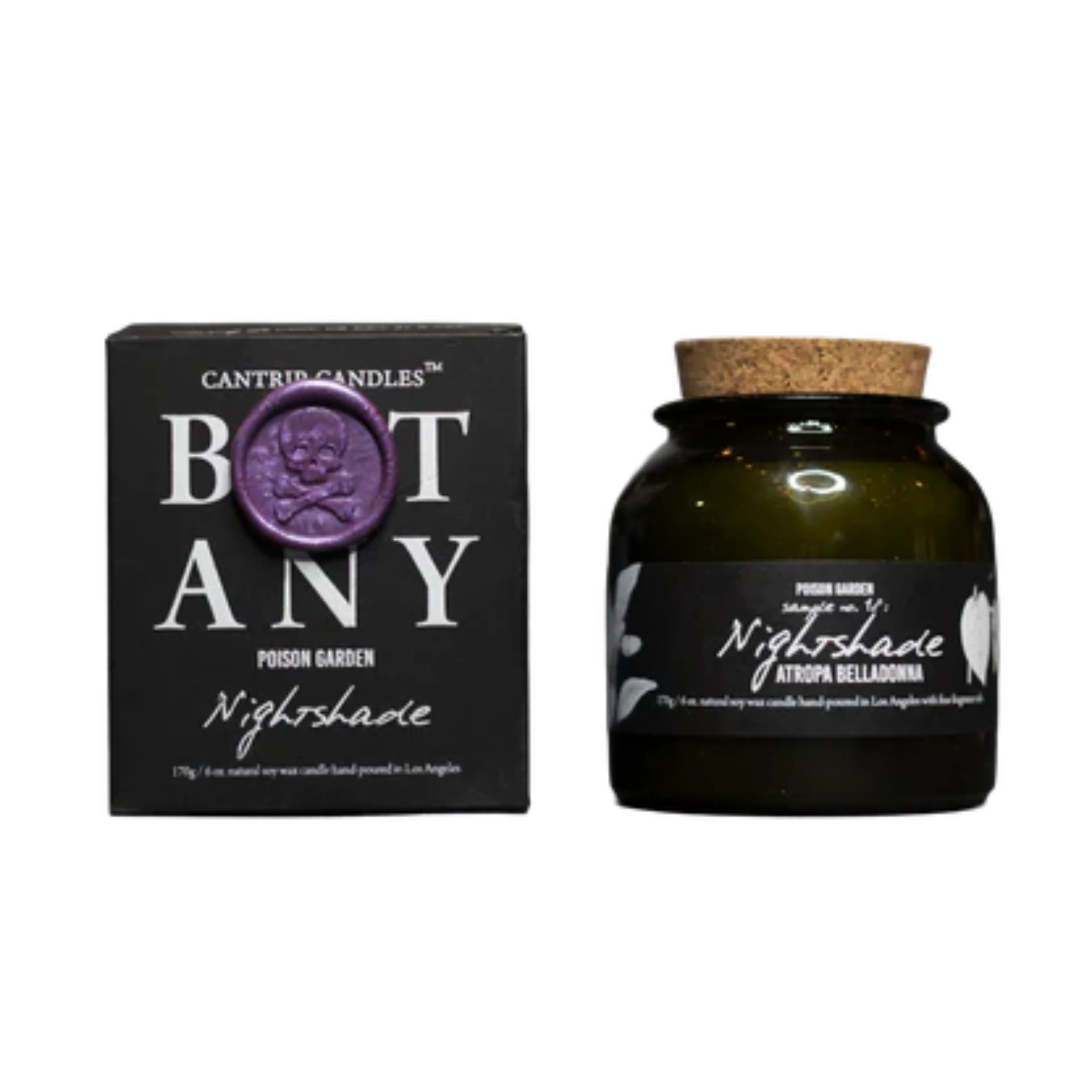 Cantrip Candles: Botany - The Poison Garden† - Nightshade & Floral Musk