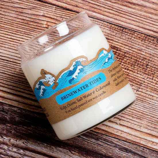 Cantrip Candles: Brinewater Tides - 9oz