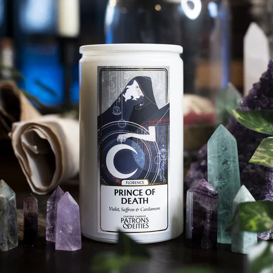 Cantrip Candles: Florence, Prince of Death - 16oz