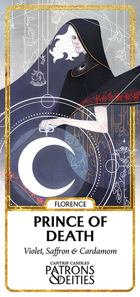 Cantrip Candles: Florence, Prince of Death - 16oz - Image 2