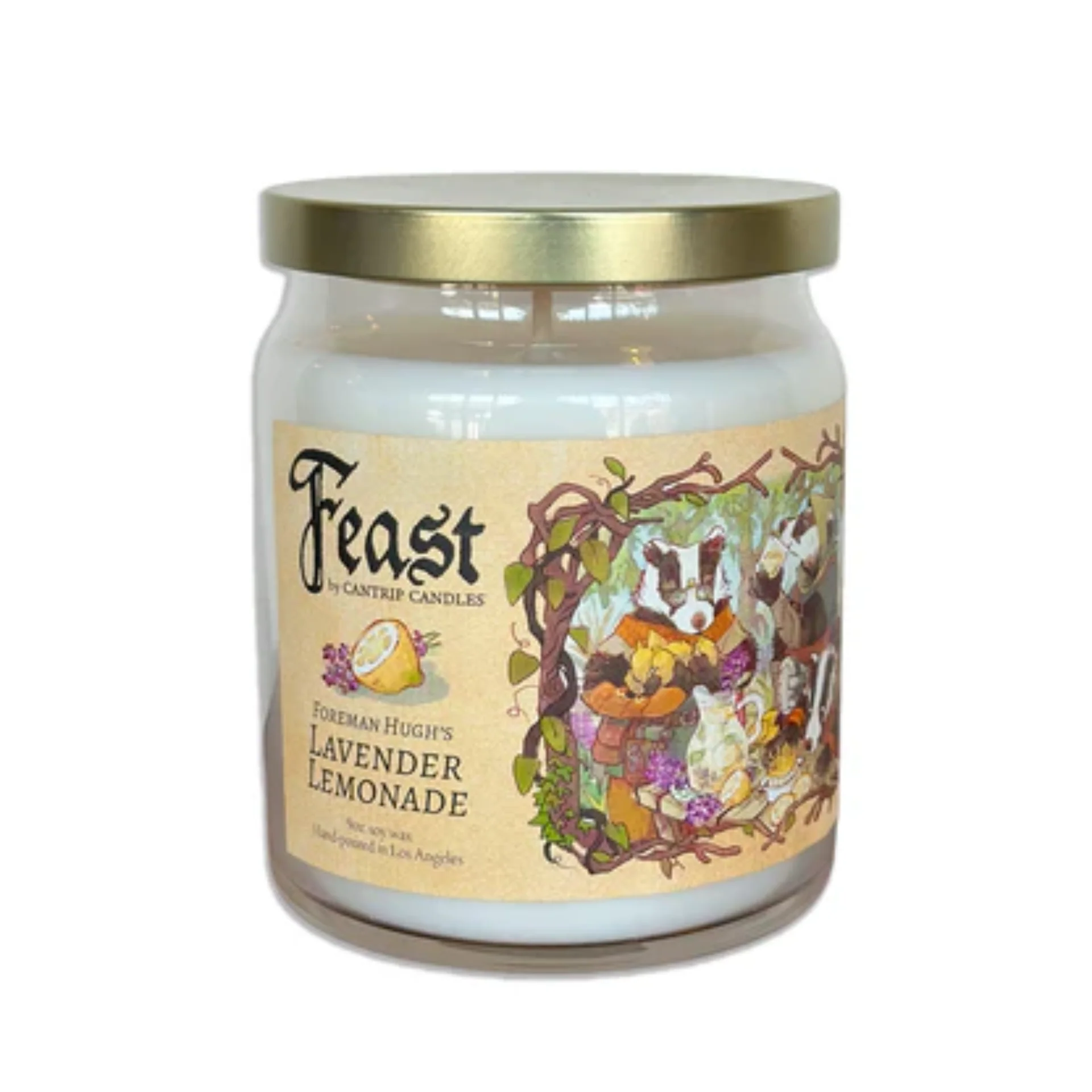 Cantrip Candles: Foreman Hugh's Lavender Lemonade - 9oz