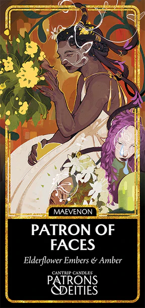 Cantrip Candles: Maevenon, Patron of Faces - 16oz - Image 2