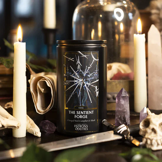 Cantrip Candles: Ozul, the Sentient Forge - 16oz