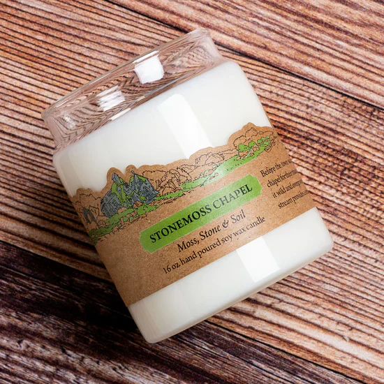 Cantrip Candles: Stonemoss Chapel - 9oz