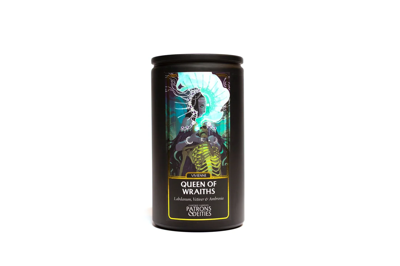 Cantrip Candles: Vivienne, Queen of Wraiths - 16oz