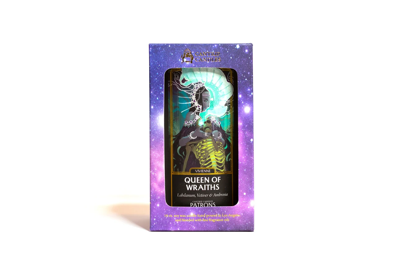Cantrip Candles: Vivienne, Queen of Wraiths - 16oz - Image 2
