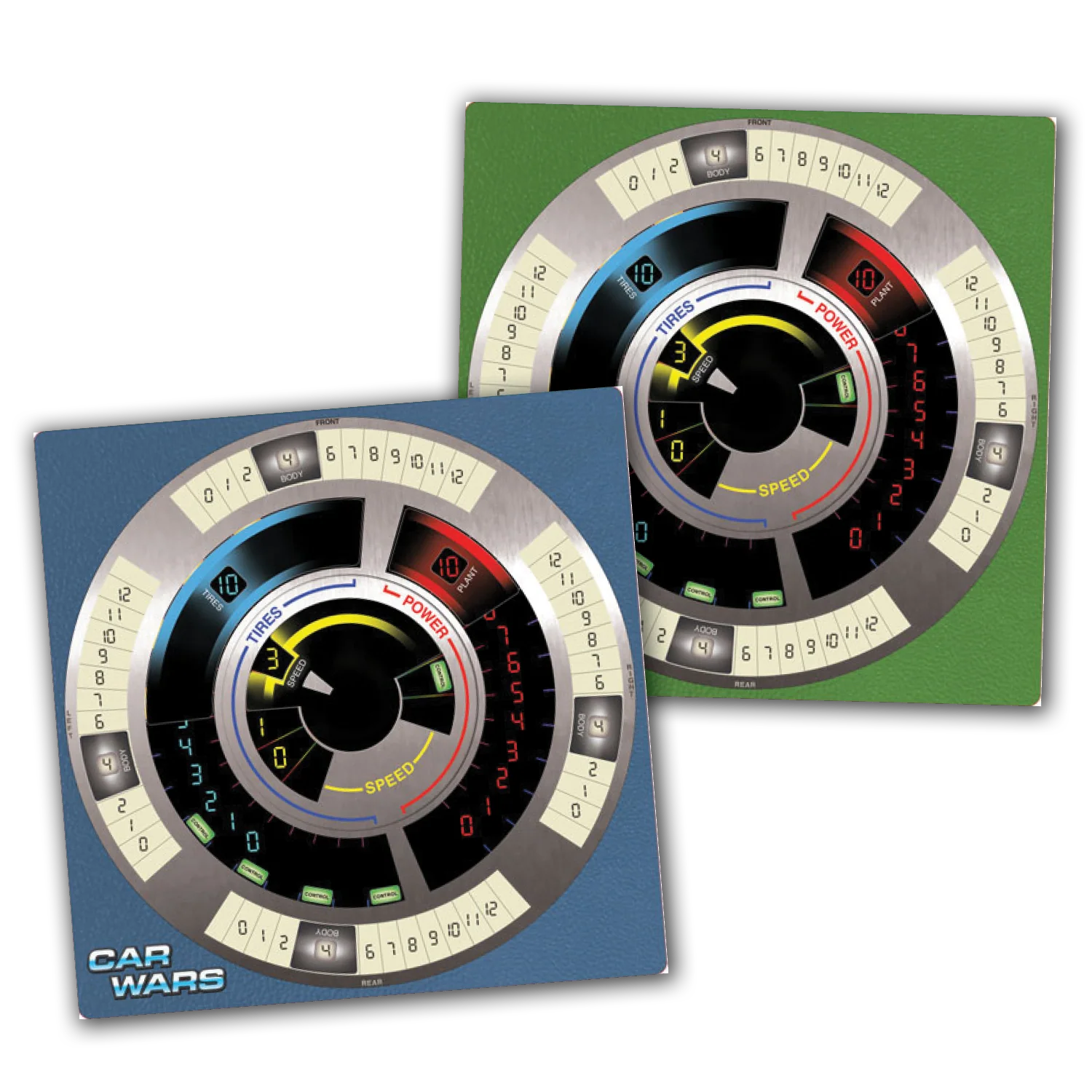 Car Wars - 2 Player Starter Set - Blue/Green - Image 3
