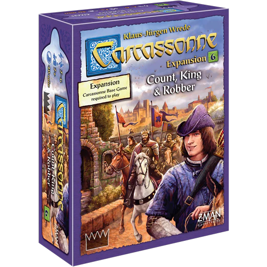 Carcassonne - Count, King & Robber Expansion 6