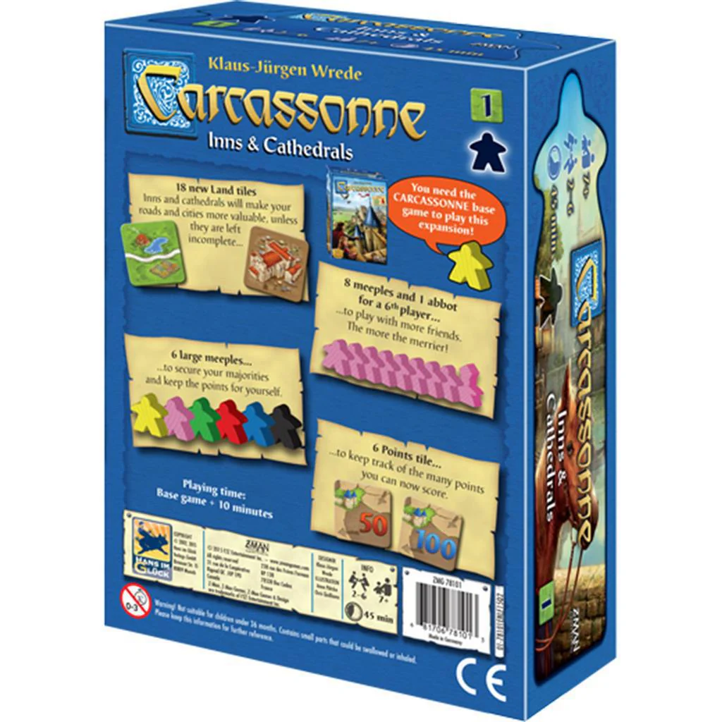 Carcassonne: Inns & Cathedrals - Expansion 1 - Image 2