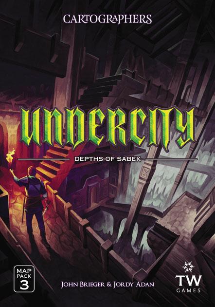 Cartographers: Heroes - Map Pack 3 - Undercity