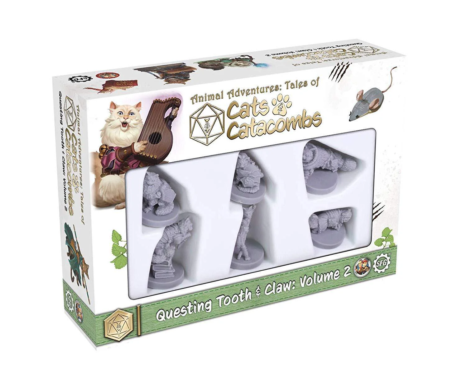 Cats & Catacombs: Questing Tooth and Claw - Volume 2