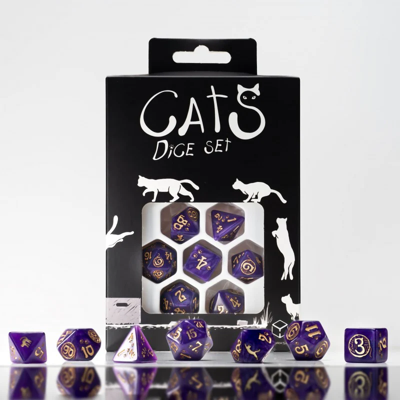 Cats Dice Set: Purrito (7) - Image 5