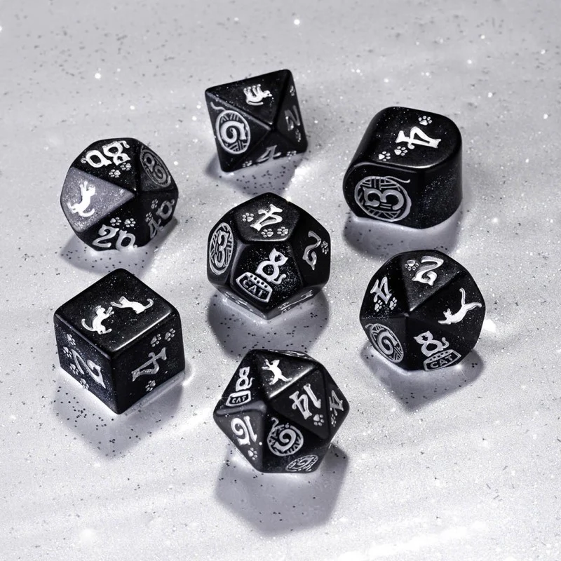 Cats Dice Set: Waffle (7) - Image 3