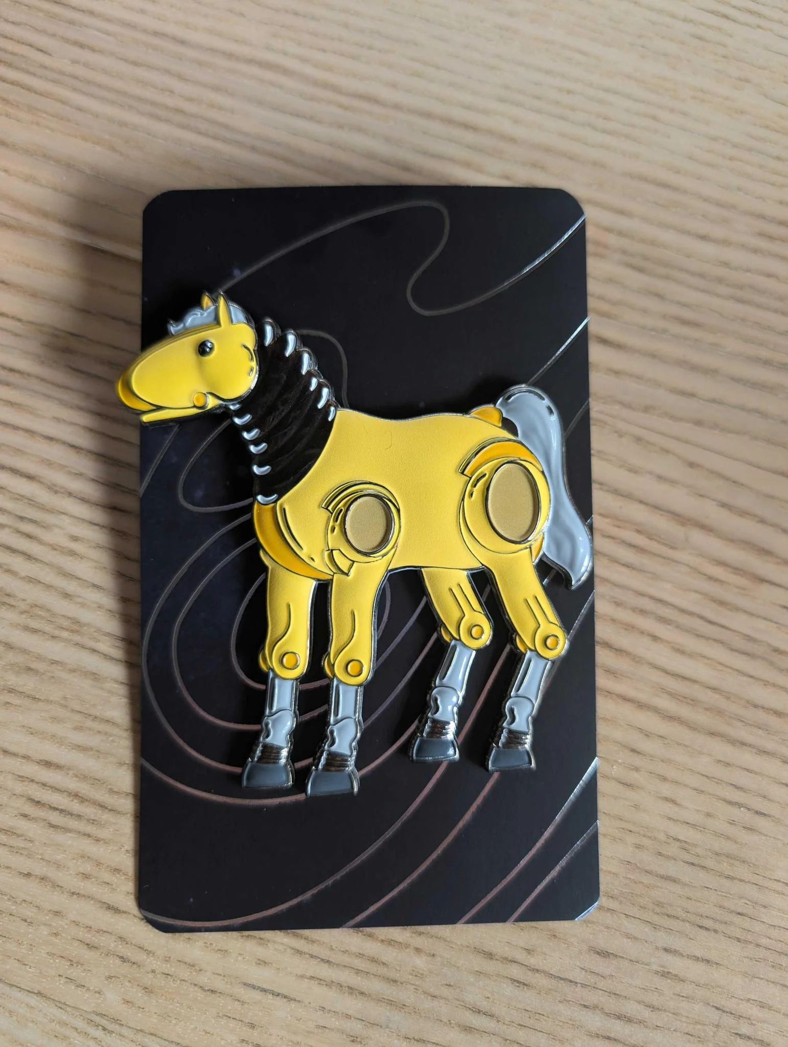 Cazadorable Pins & Gifts: Fallout Giddyup Buttercup Giant Enamel Pin