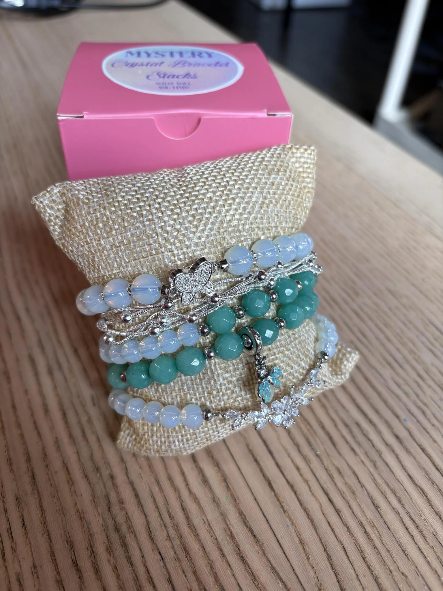 Cazadorable Pins & Gifts: Mystery Crystal Bracelets