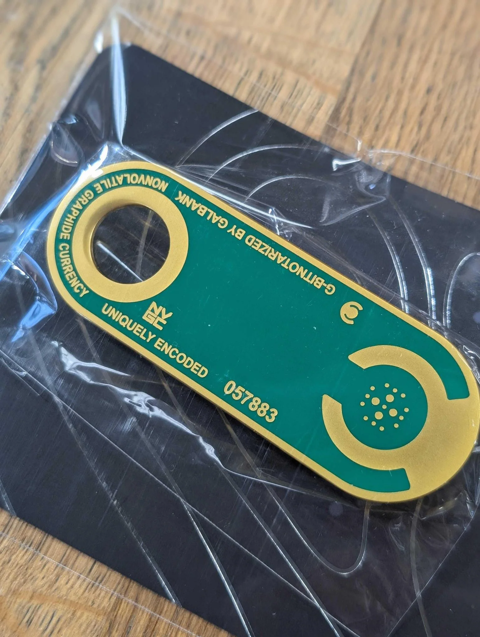 Cazadorable Pins & Gifts: Starfield Credstick - Large Enamel Pin