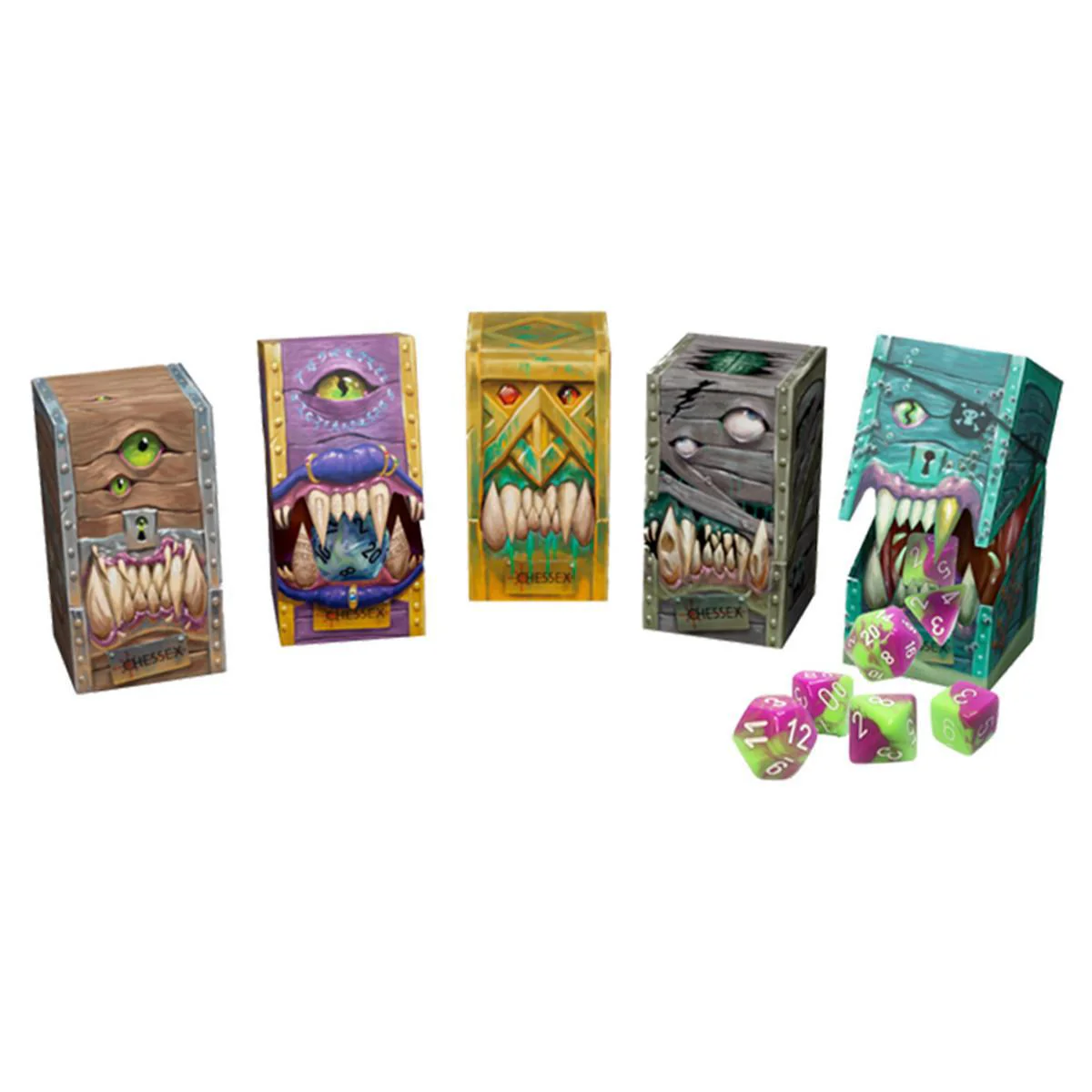 Chessex: Hidden Wonders - Dice Set (7) - CHX38000B