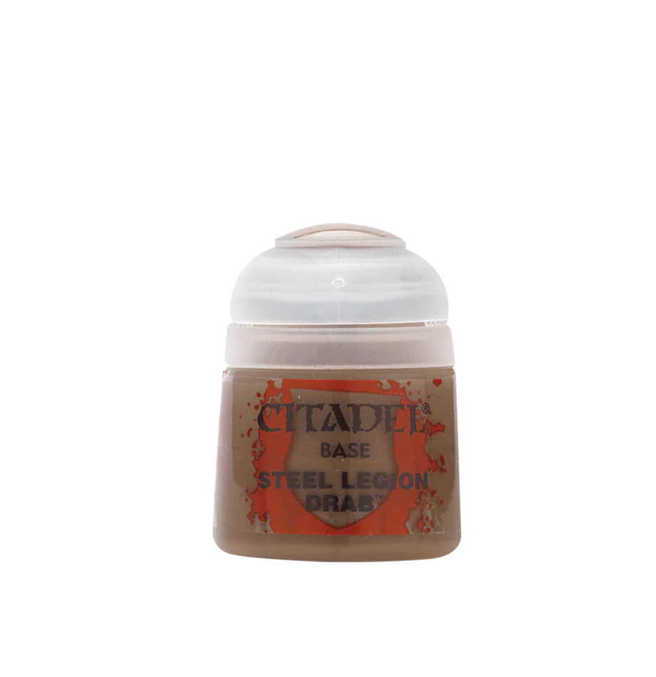 Citadel Paint: Base - Steel Legion Drab (12ml) (21-17)