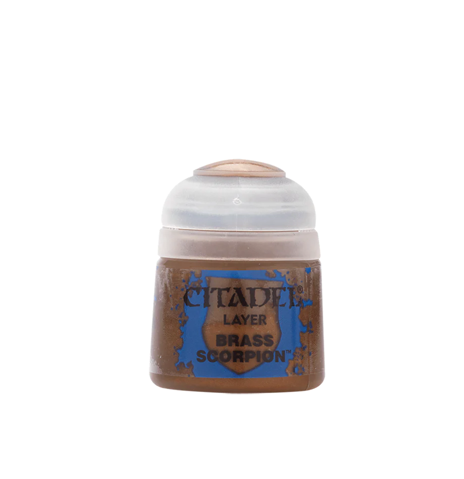 ***Discontinued*** Citadel Paint: Layer - Brass Scorpion (12ml) (22-65) ***Discontinued***
