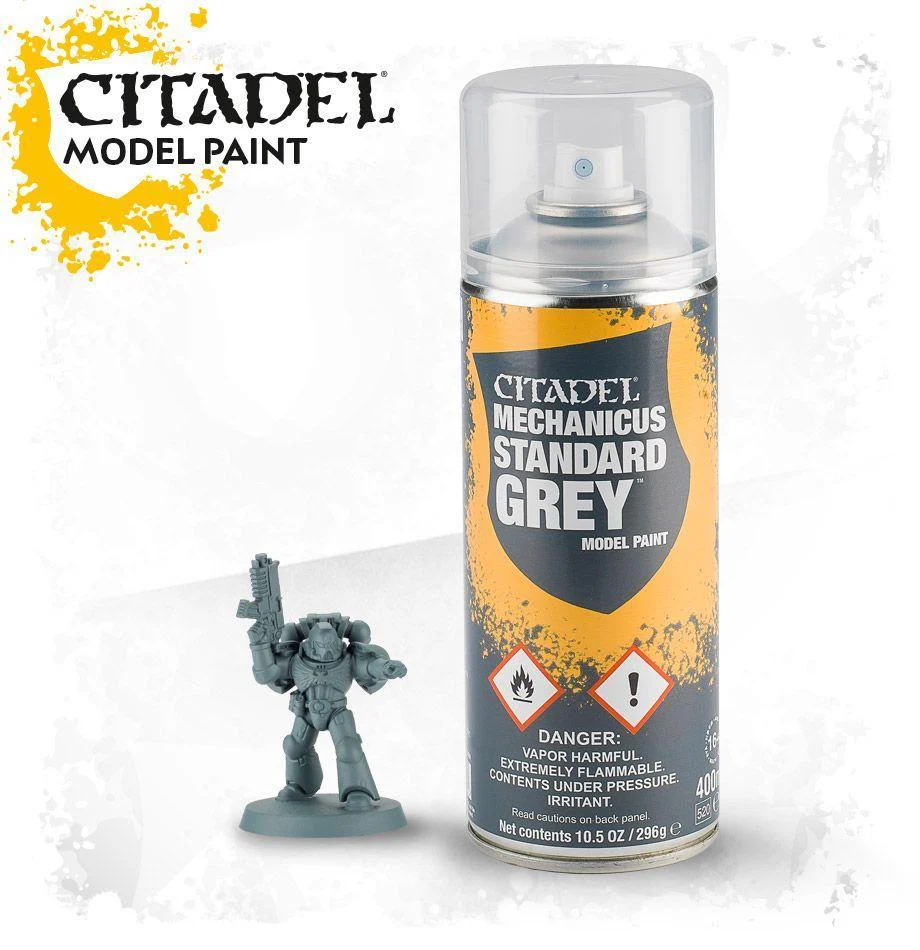 Citadel Paint: Spray - Mechanicus Standard Grey (400ml) (62-26)