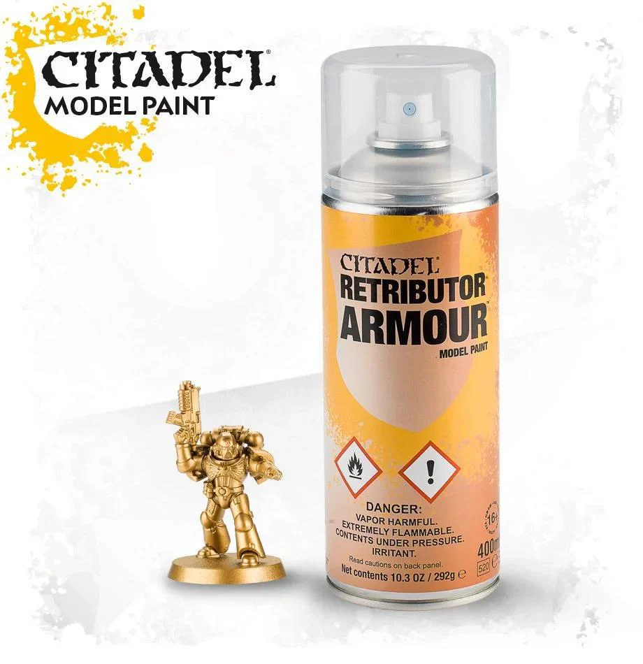 Citadel Paint: Spray - Retributor Armour Spray (400ml) (62-25)