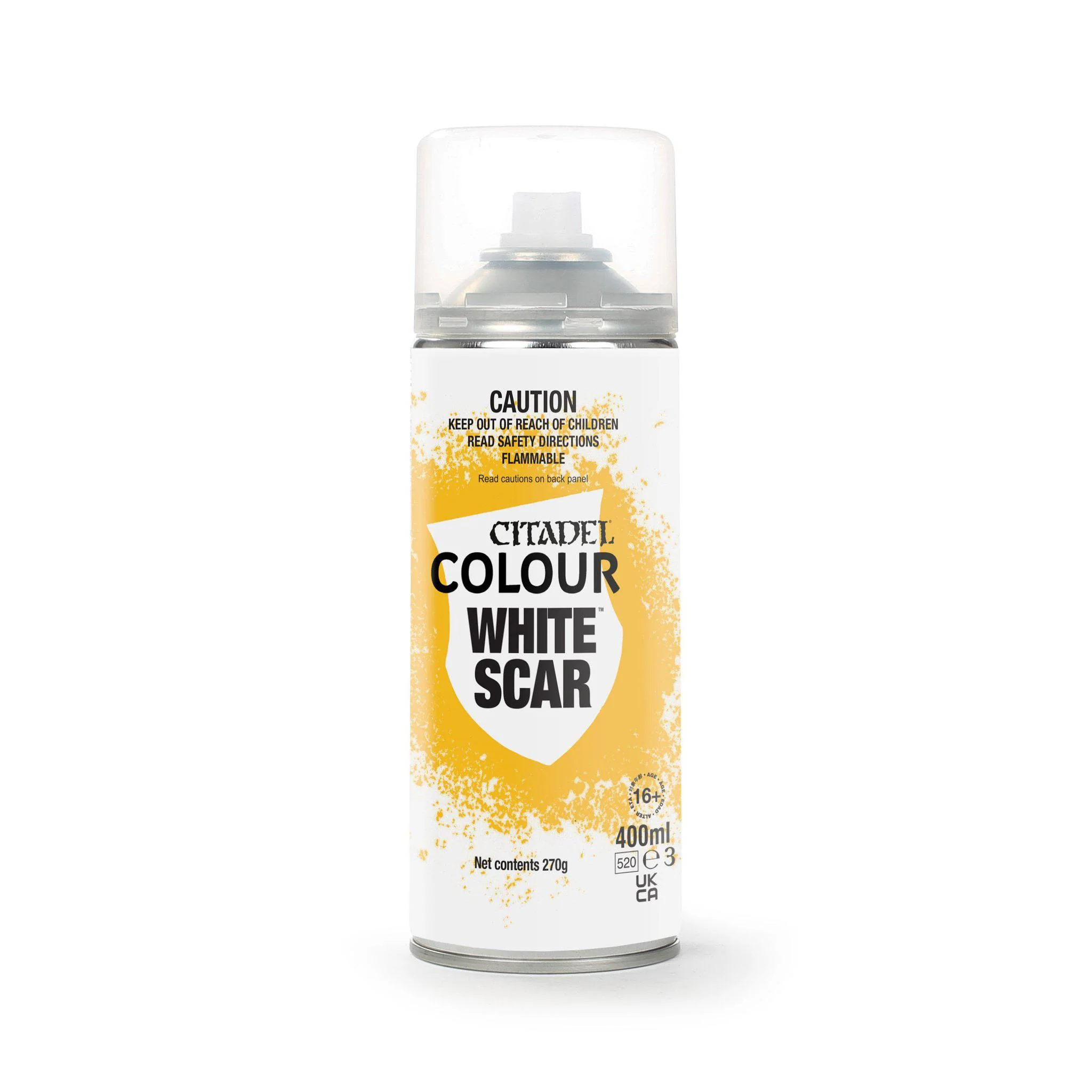 Citadel Paint: Spray - White Scar Spray Paint (400ml) (62-36)