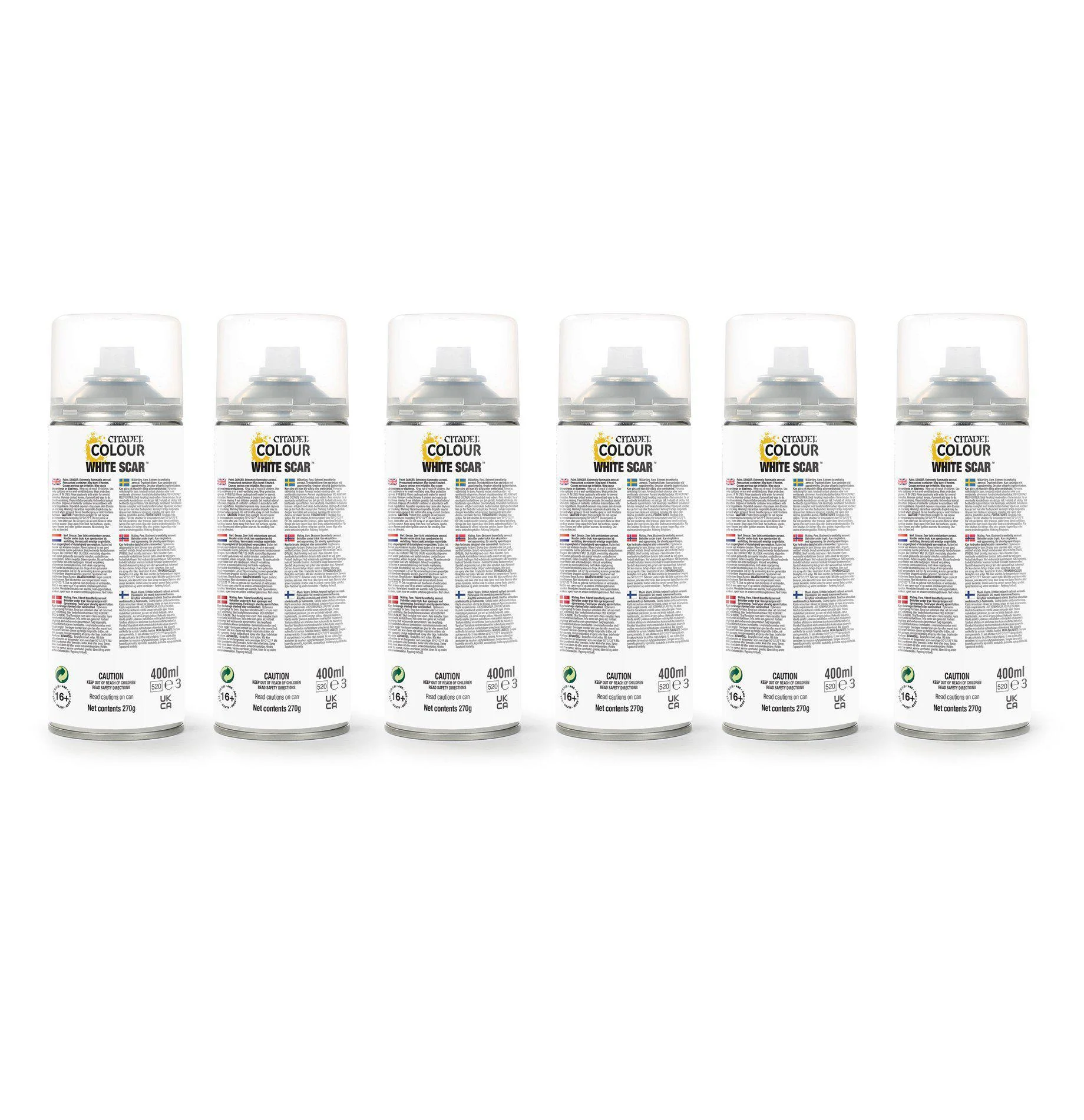 Citadel Paint: Spray - White Scar Spray Paint (400ml) (62-36) - Image 2