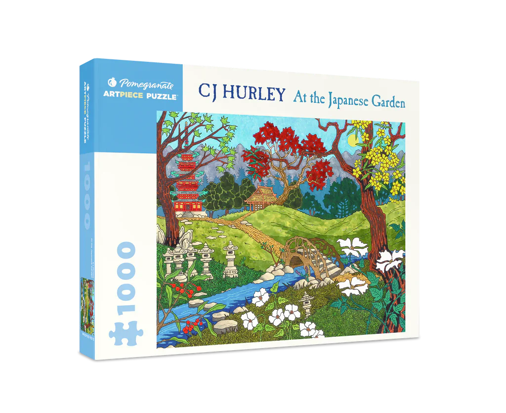 CJ Hurley: At the Japanese Garden 1000-Piece Jigsaw Puzzle