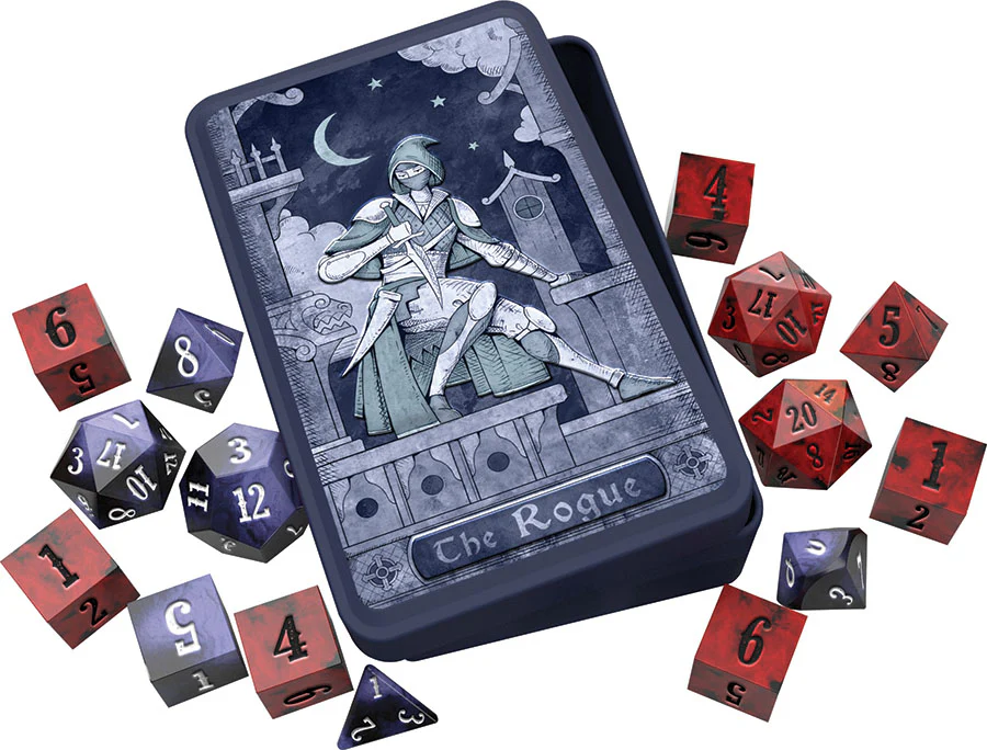 Class-Specific Dice Set: Rogue (Pathfinder and 5E)