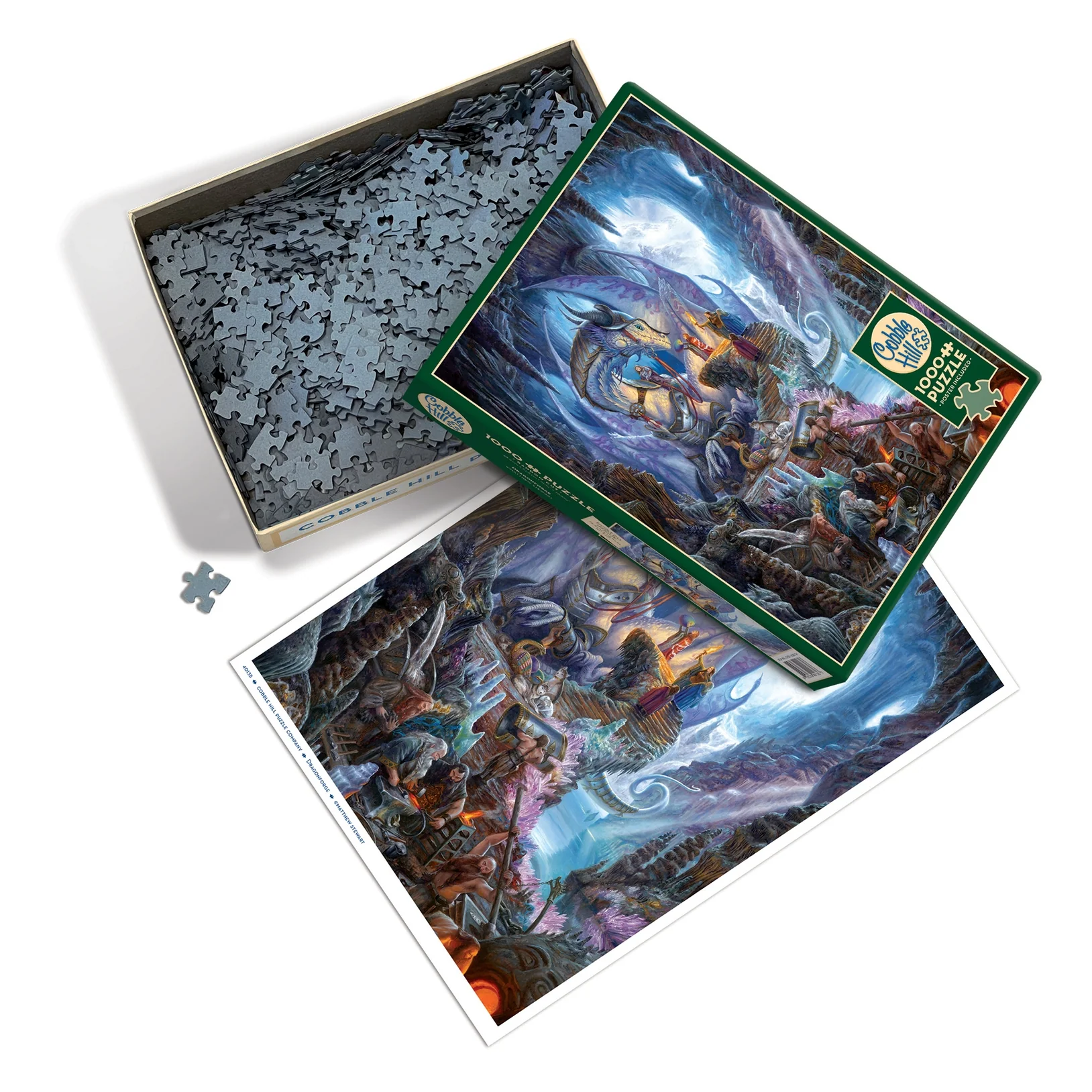 Cobble Hill: Dragonforge - 1000 Piece Puzzle - Image 3