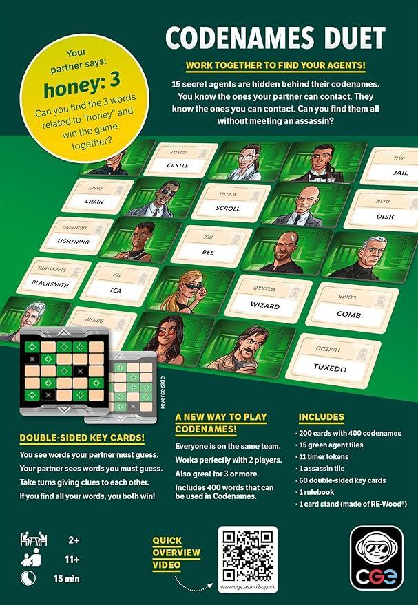 Codenames: Duet 2.0 - Image 3