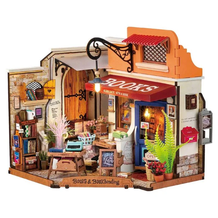 Rolife: DIY Miniature House Kit - Corner Bookstore