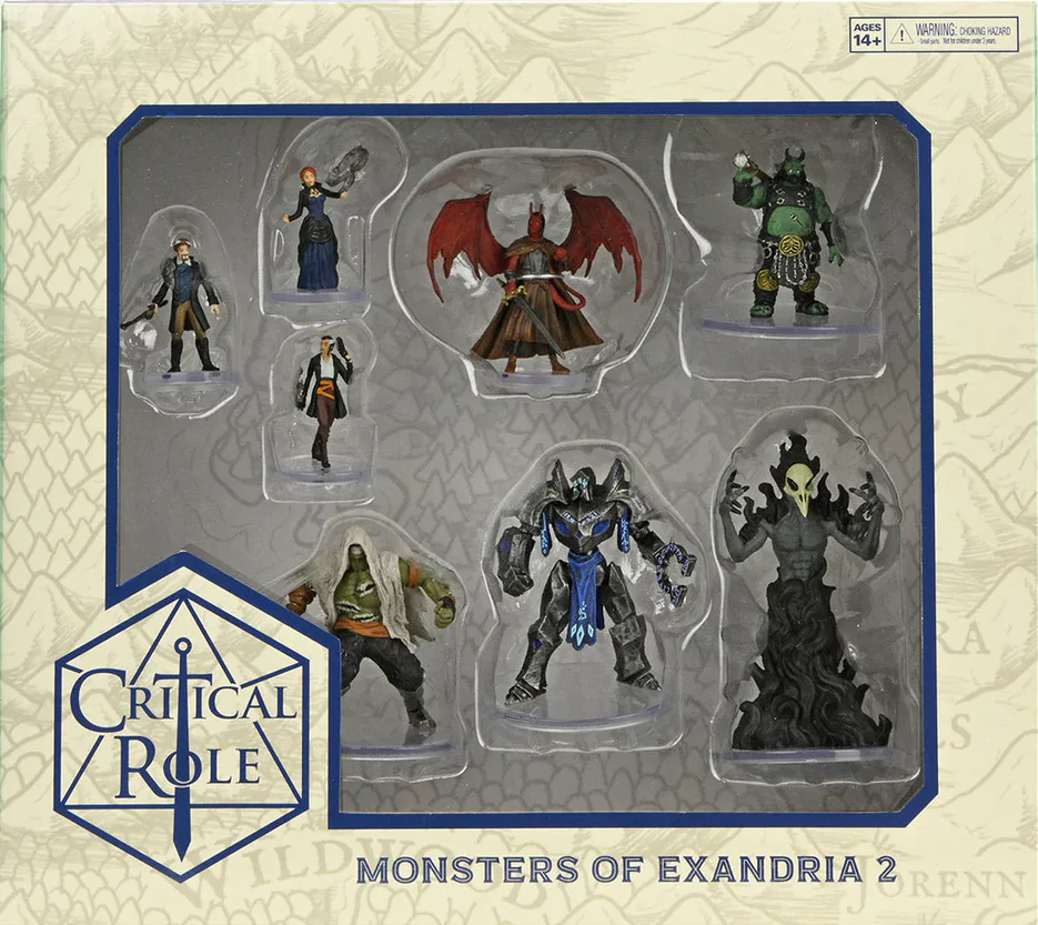 WizKids: Critical Role Miniatures - Monsters of Exandria Set 2 - Premium Painted Figure Set