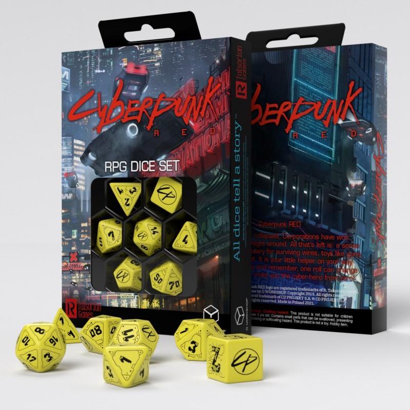 Cyberpunk RED Dice Set: Danger Zone