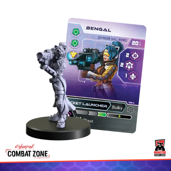 Cyberpunk RED RPG Miniatures: Combat Zone - Danger Gals Starter - Image 3