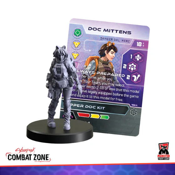 Cyberpunk RED RPG Miniatures: Combat Zone - Danger Gals Starter - Image 4