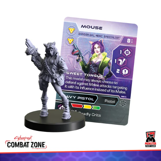 Cyberpunk RED RPG Miniatures: Combat Zone - Danger Gals Starter - Image 6