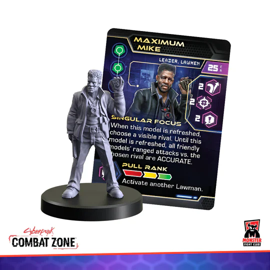 Cyberpunk RED RPG Miniatures: Combat Zone - Lawmen - Image 3