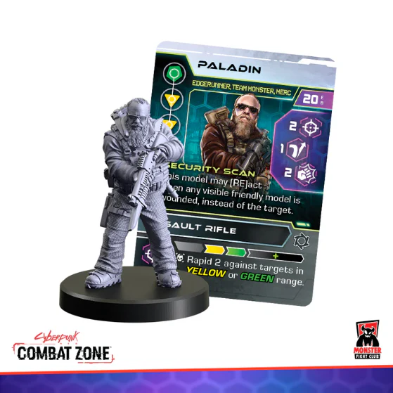 Cyberpunk RED RPG Miniatures: Combat Zone - Team Monster - Edgerunners: Gangers - Image 4