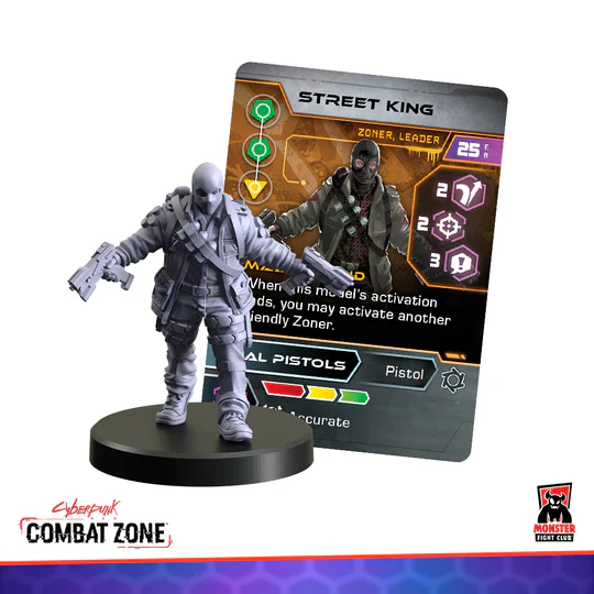 Cyberpunk RED RPG Miniatures: Combat Zone - Zoners Starter Gang - Image 3