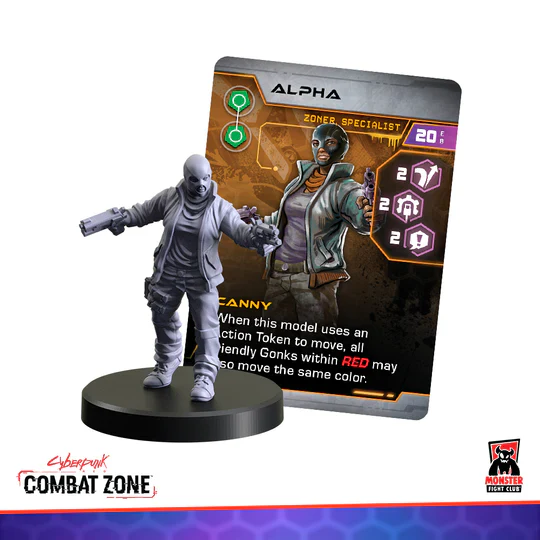 Cyberpunk RED RPG Miniatures: Combat Zone - Zoners Starter Gang - Image 4